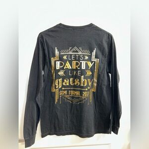 Comfort Colors Classic Black Tee sigma kappa sorority